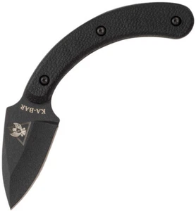 KA-BAR TDI LADYFINGER FIXED BLADE KNIFE 2" BLADE AUS-8A BLACK - Picture 1 of 1
