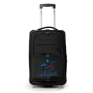Marlins Carry On Luggage | Miami Marlins Rolling Carry On Luggage - Picture 1 of 8
