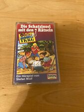 TKKG - Die Schatzinsel mit den 7 Rätseln - Cassette - sehr rar !!