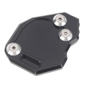 Black Side Stand Kickstand Plate Pad for BMW F800GS 2008 2009 2010 2011 2012-14 - Picture 1 of 6