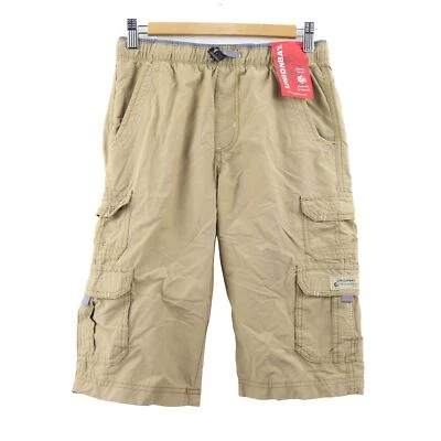 Pantalones cortos cargo Unionbay para niños, talla 5, León (Beige) Foto 1 de 3