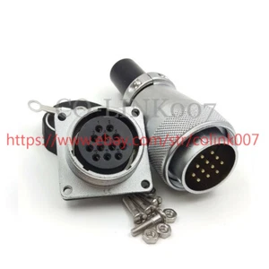 WS28 12Pin Connector,High Voltage Industrial Power Cable Plug Socket Solder 10A - Picture 1 of 6