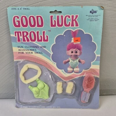 Russ Buena Suerte Troll Ropa Accesorios Embalaje Original De Colección Foto 1 de 4