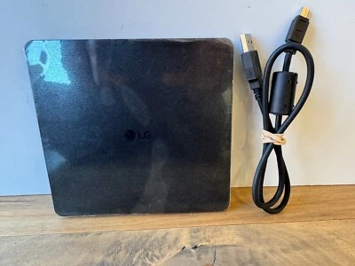 Grabadora de DVD portátil delgada LG GP63EX70 Windows o Mac con cable USB Foto 1 de 4