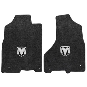 For 12.5-Up RAM 1500 Crew Cab Lloyd Mats 2Pc Dark ULTIMAT Floor Mats Liners - Picture 1 of 7