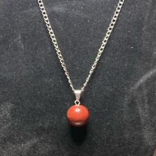 Handmade Red Jasper Stone Necklace Gothic Gift Jewellery Fashion Accessory