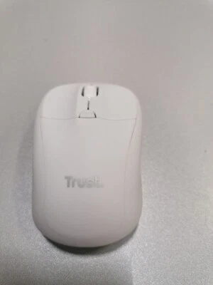 Trust 24705-09 Wireless Optical Mouse White Used Working Without Box Foto 1 de 4