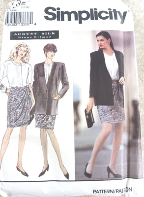 Simplicity 8132 August Silk Diane Goodman Size 12-16 - Image 1 of 3