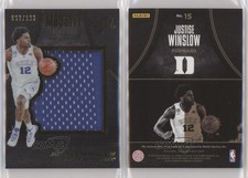 2016-17 Panini Black Gold Collegiate Massive Materials /199 Justise Winslow #15