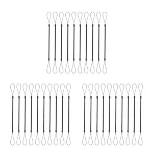  30 PCs elastische Sicherheit Lanyard Tether Retractable Feder Spulenstilgurt - Zdjęcie 1 z 12