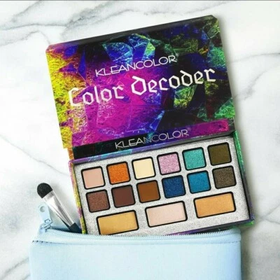 KLEANCOLOR COLOR DECODER EYESHADOW PALETTE 15 Shades - Image 1 of 4