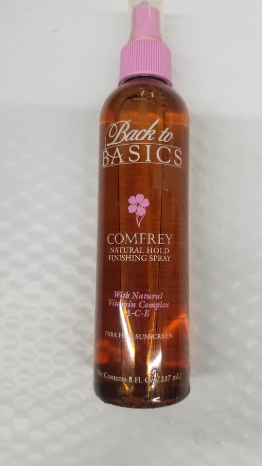 Back To Basics Comfrey Natural Hold Finishing Spray  8 oz NEW - Image 1 of 1