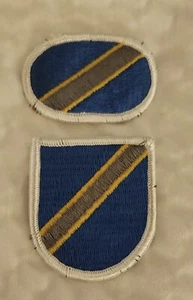 ARMY PATCH, BASKENMÜTZE FLASH und AIRBORNE OVAL, 56th TROOP COMMAND RI, SF, ANG - Bild 1 von 1