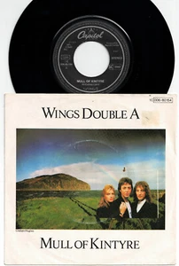 PAUL McCARTNEY & WINGS - MULL OF KINTYRE Very rare 1977 german 7" POP P/S Single - Picture 1 of 1