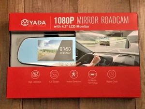 Yada 1080P Mirror Roadcam - New - Picture 1 of 1