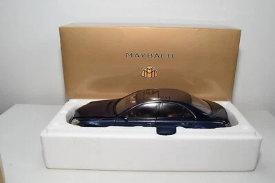 B69 1:18 AUTOART B66962157 MAYBACH 57 MET. SCATOLA RIVENDITORE BLU MIB RARA! - Immagine 1 di 4