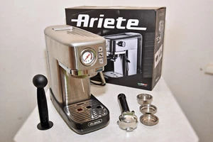 Espresso Kaffeemaschine Ariete 1381 Moderna Slim, silber - Bild 1 von 7