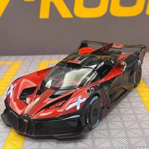 Bugatti Bolide Alloy Car Model Red 1/24 - Picture 1 of 9