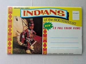 Postcard Folder Authentic Indians of the Southwest 13 full color views - Picture 1 of 3