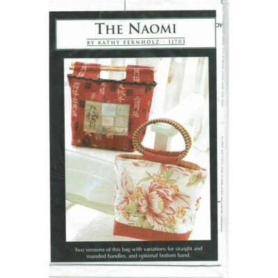 Kathy Fernholz The Naomi Tote Bag Sew Pattern - Image 1 of 2