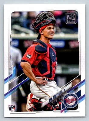 2021 Topps Update #US180 Ben Rortvedt RC (ref 196322) - Image 1 of 2