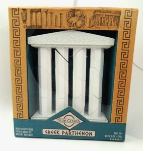 True Genius griechischer Parthenon Brainteaser Holz 3D Puzzle Alter 14+ Schwierigkeitsgrad 4/5 - Bild 1 von 7