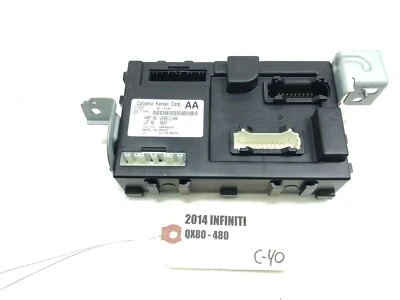 2014-2017 INFINITI QX80 5.6L BCM MÓDULO DE CONTROLE DE CORPO FABRICANTE DE EQUIPAMENTO ORIGINAL - Imagem 1 de 4