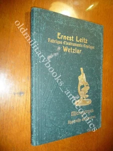 ERNEST LEITZ FABRIQUE D'INSTRUMENTS D'OPTIQUE WETZLAR MICROSCOPI STRUMENTI 1906 - Picture 1 of 6