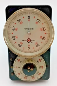 SWI TRAV-A-DIAL Serie 6C .01mm Lettura Metrica con Base di Montaggio - Foto 1 di 9