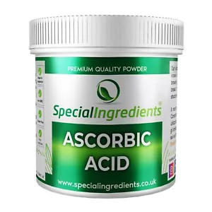 Ascorbic Acid Powder - Premium Quality Non-GMO Vegan Friendly Gluten Free - Picture 1 of 26