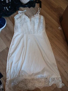 Vintage 1950s Era Petite Full Slip - Picture 1 of 8
