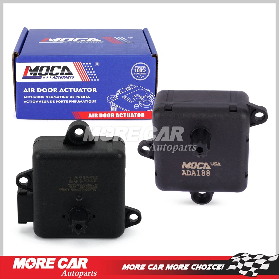 Actuador de puerta de mezcla de 2 HVAC para 06-10 Hummer H3 Saturn Sky 06-09 Pontiac Solstice Foto 1 de 4