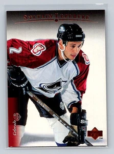 1995-96 Upper Deck #342 Sylvain Lefebvre Colorado Avalanche - Picture 1 of 2