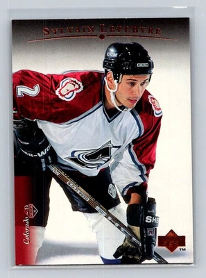 1995-96 Upper Deck #342 Sylvain Lefebvre Colorado Avalanche - Image 1 of 2