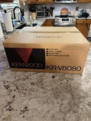 KENWOOD KR-V8080 音频视频外翻接收器 DOLBY DSP 逻辑(全新) — 第 1/4 张图片