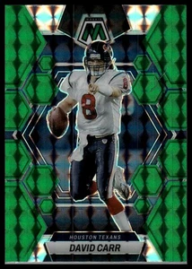 Mosaico verde Panini 2023 David Carr #93 Houston Texans - Imagen 1 de 2