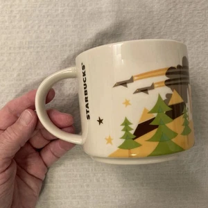 Starbucks Colorado You Are Here 14oz Mug Coffee Cup 2015, 3-1/2" Tall - Picture 1 of 11