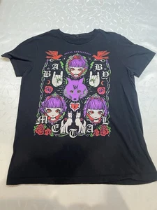 Babymetal T-Shirt Metal Resistance Women’s Medium Black Band Music Hot Topic 84 - Picture 1 of 12