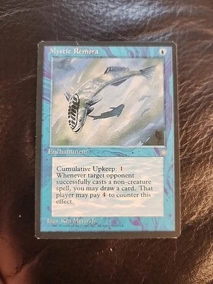 MTG Ice Age - Mystic Remora - NM - Vintage card   - Image 1 of 2
