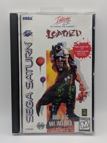 Loaded (Sega Saturn, 1996) Game Complete + Manual + Registration Card