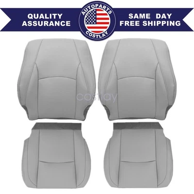 Cubierta de asiento de cuero gris para Lexus RX330 RX400 2006 2007 ambos lados inferior y superior Foto 1 de 4