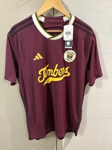New with Tags Adidas Soccer Jersey Portland Timbers Official MLS Mens XL Reg Fit - Picture 1 of 8