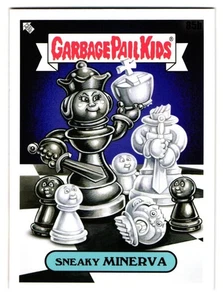 Sneaky Minerva GPK 2024 Garbage Pail Kids Queen’s Gambit Parody Exact Card Shown - Bild 1 von 2