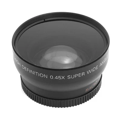 0.45x 52mm Wide Angle Lens with MACRO for Canon Nikon 52mm DSLR&digital camera - Image 1 of 4