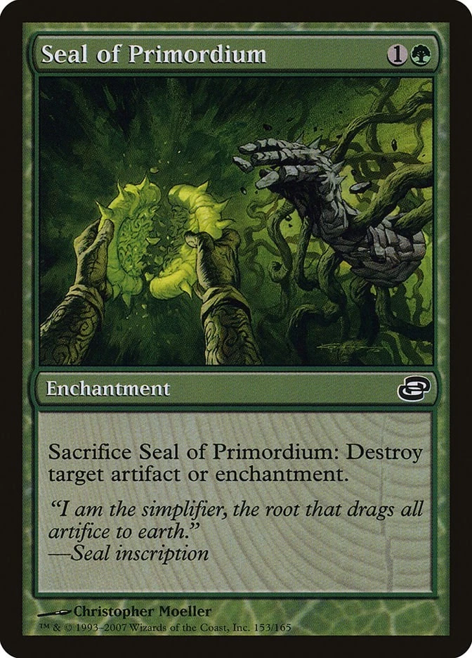 Seal of Primordium 153 LP Normal Planar Chaos MTG EN - Image 1 of 1