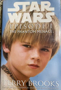Star Wars The Phantom Menace Terry Brooks 1999 Anakin Hardcover 1st Ed Dust Jack - Imagen 1 de 9