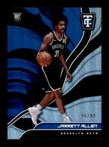 2017-18 Panini Totally Certified Blue Jarrett Allen #121 Rookie RC /99