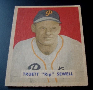1949 Bowman #234 TRUETT Rip SEWELL PITTSBURGH PIRATES keine Knicke Sehr guter Zustand oder besser - Bild 1 von 3