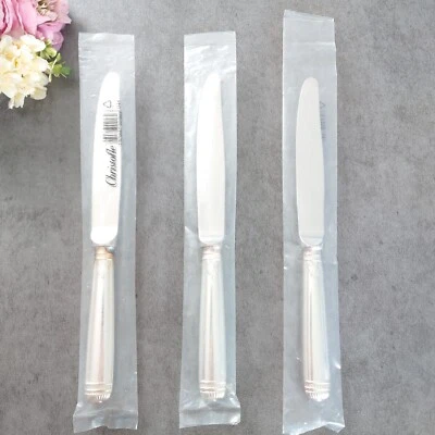 Cuchillo estándar Christofle Malmaison plateado 3 piezas nuevo Foto 1 de 4