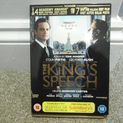 The King's Speech DVD with Bonus DVD The Madness of King George - Image 1 of 4